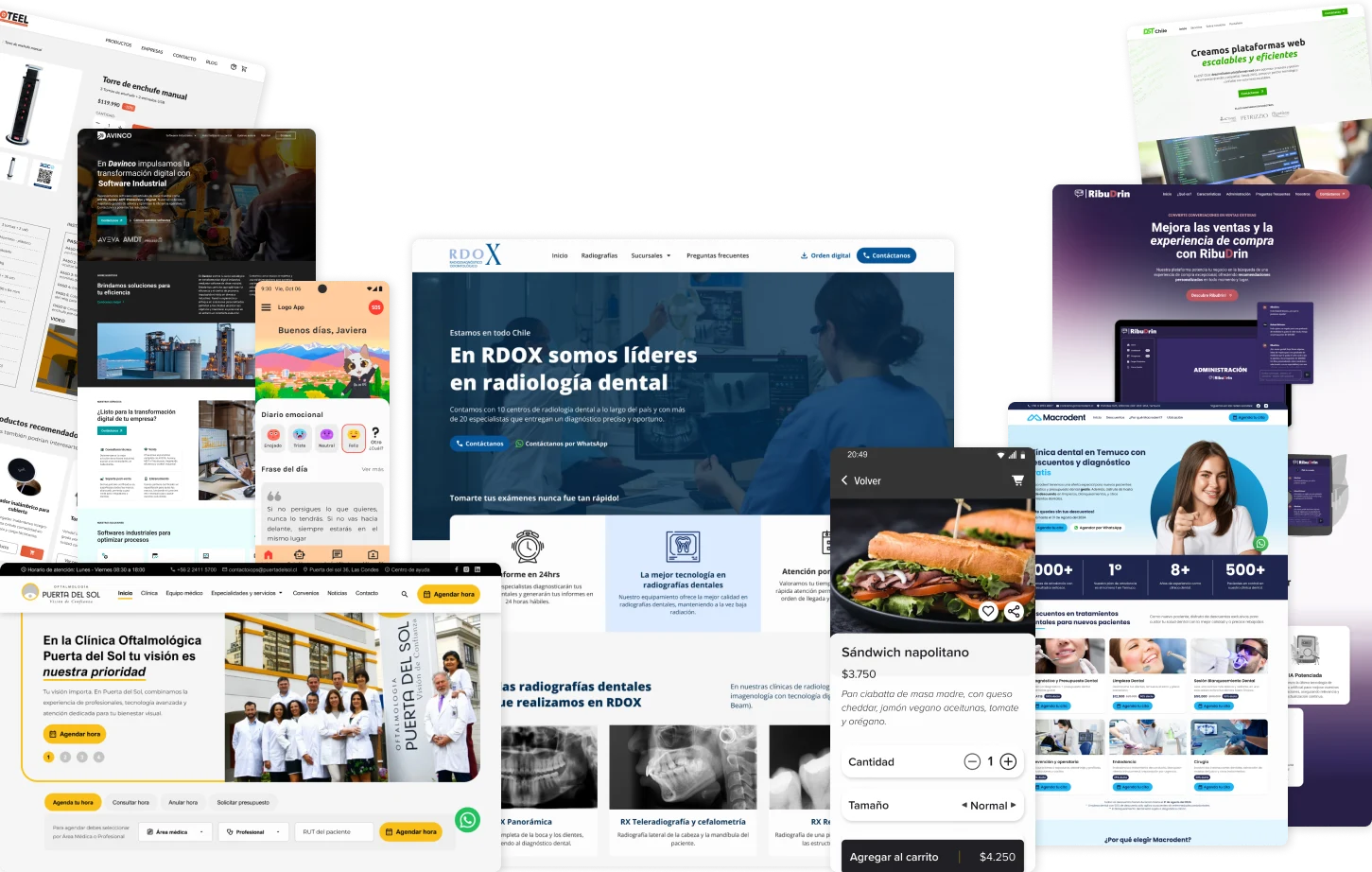 Proyectos de diseño web (versión escritorio)